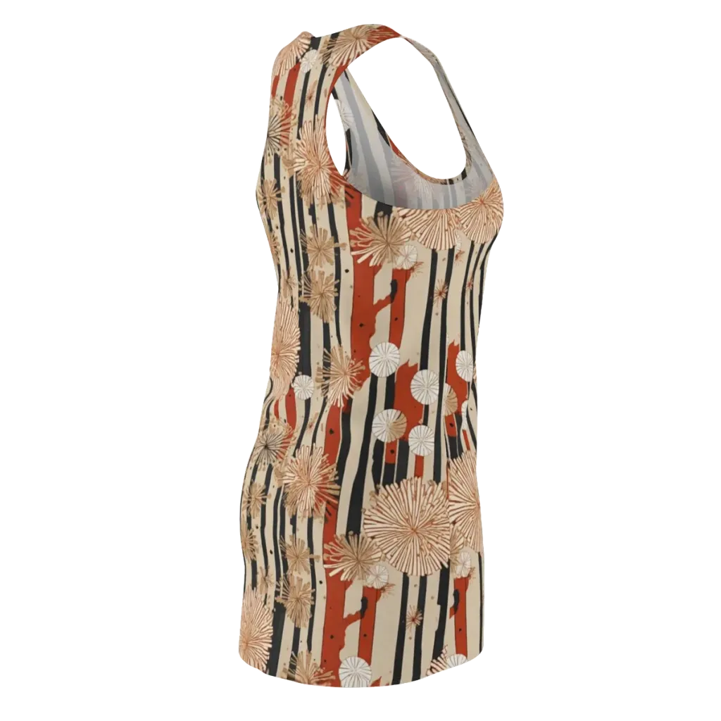 Dandelion Parade on Racerback Dress — Back Side