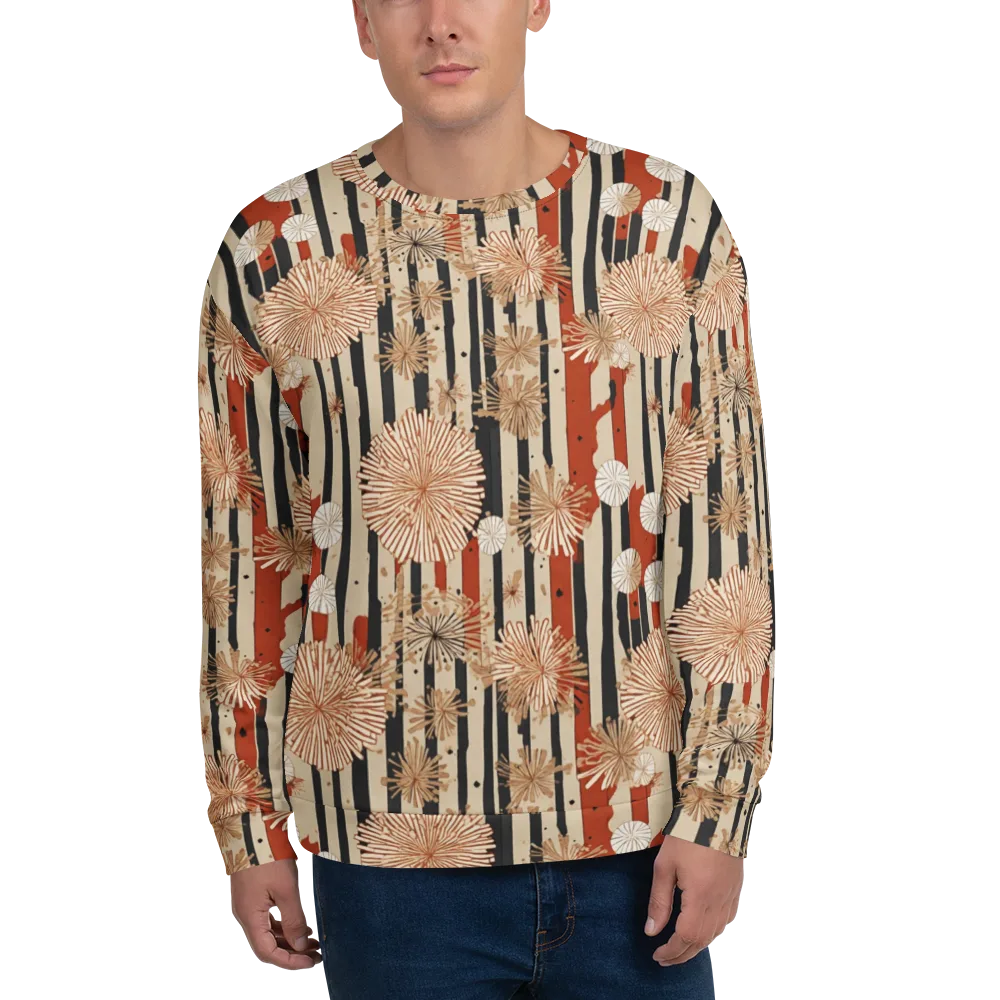 Dandelion Parade on Sweatshirt — Front