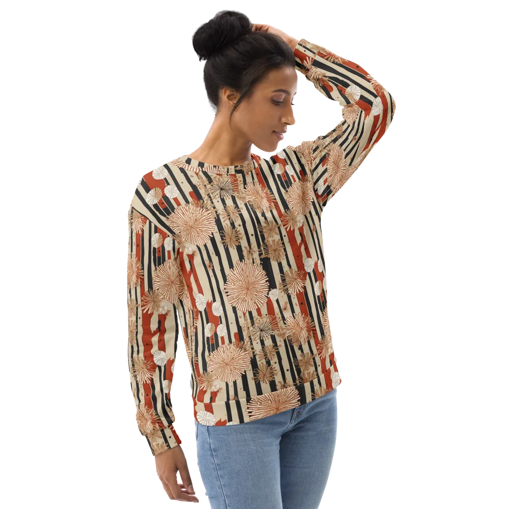 Dandelion Parade on Sweatshirt — Right Front