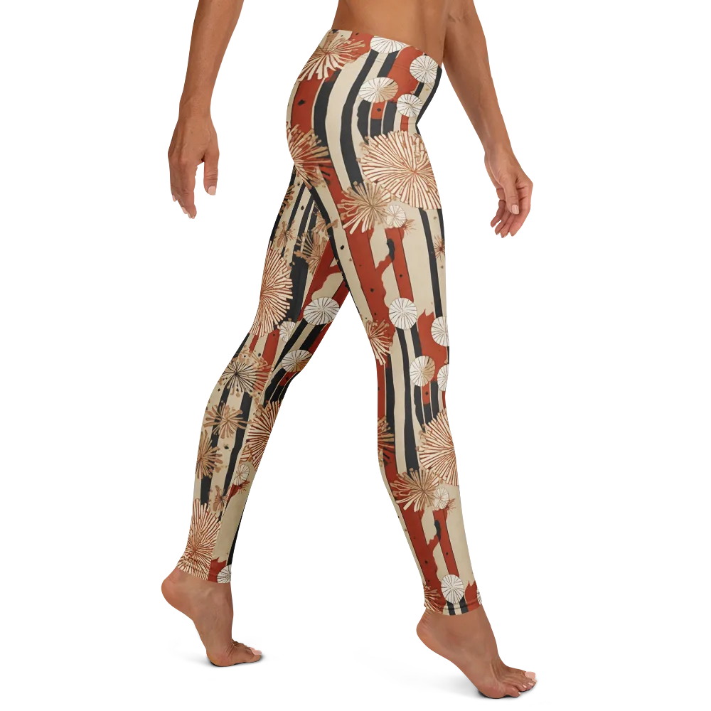 Dandelion Parade on Leggings — Right
