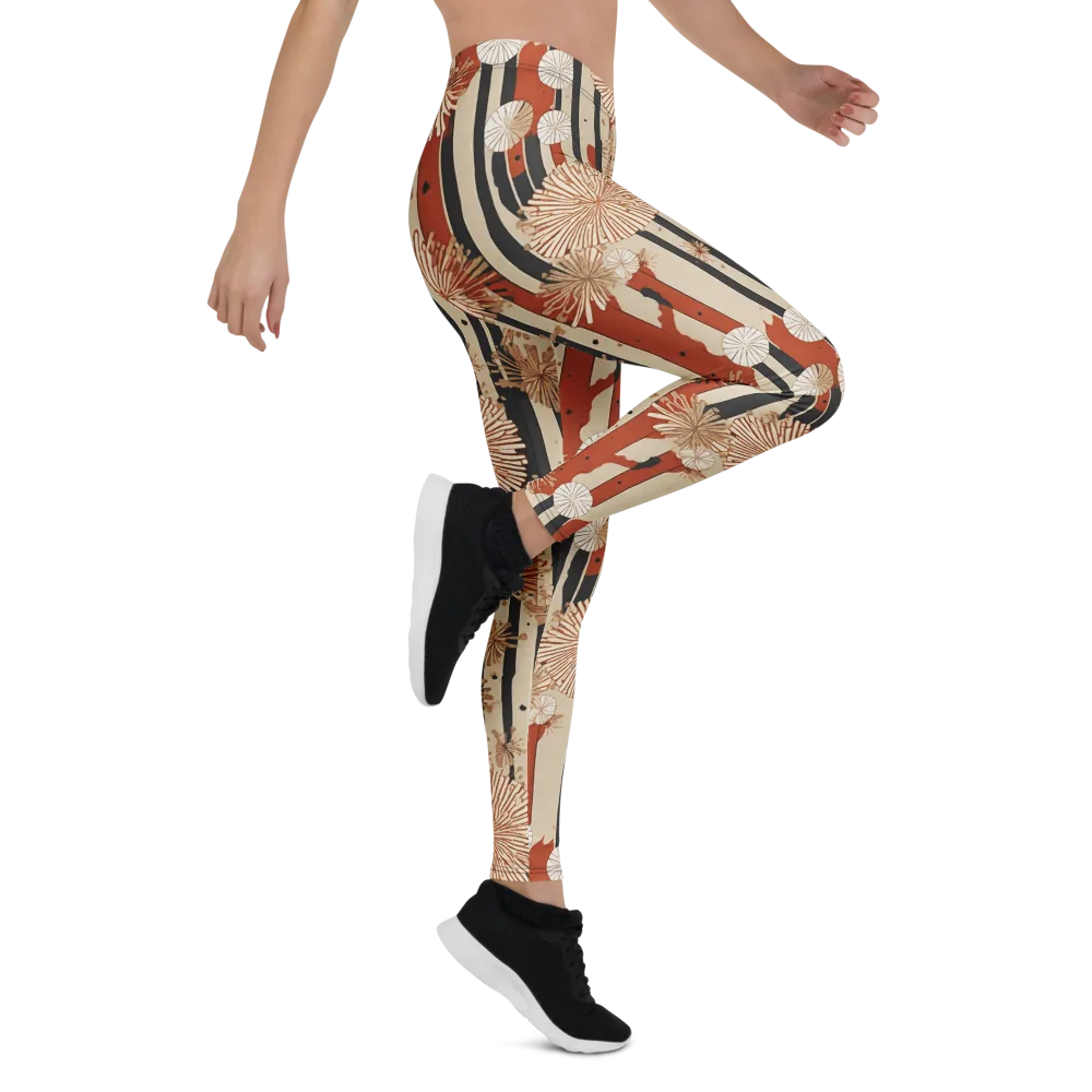 Dandelion Parade on Leggings — Right