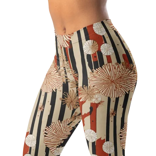 Dandelion Parade on a Leggings
