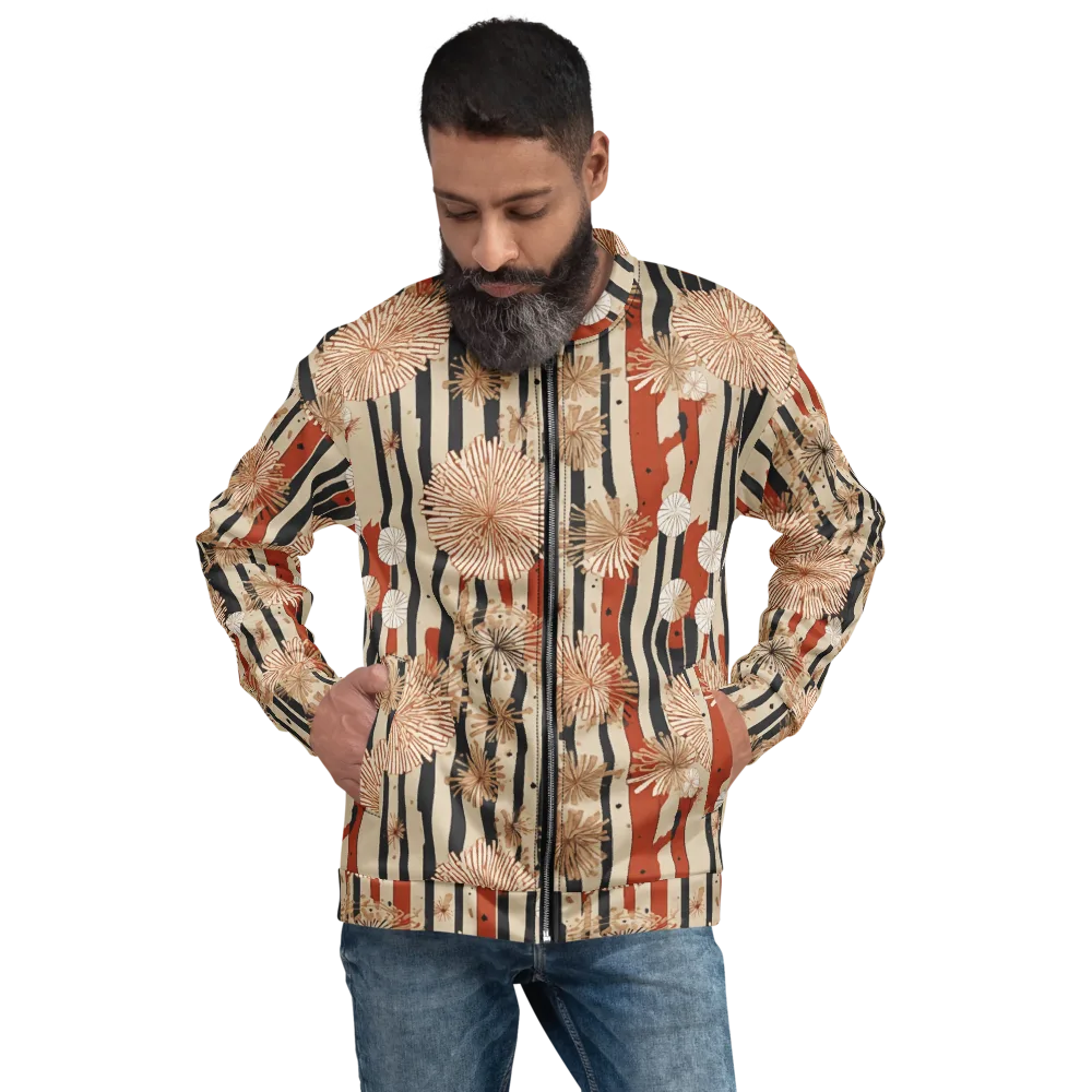 Dandelion Parade on Bomber Jacket — Front