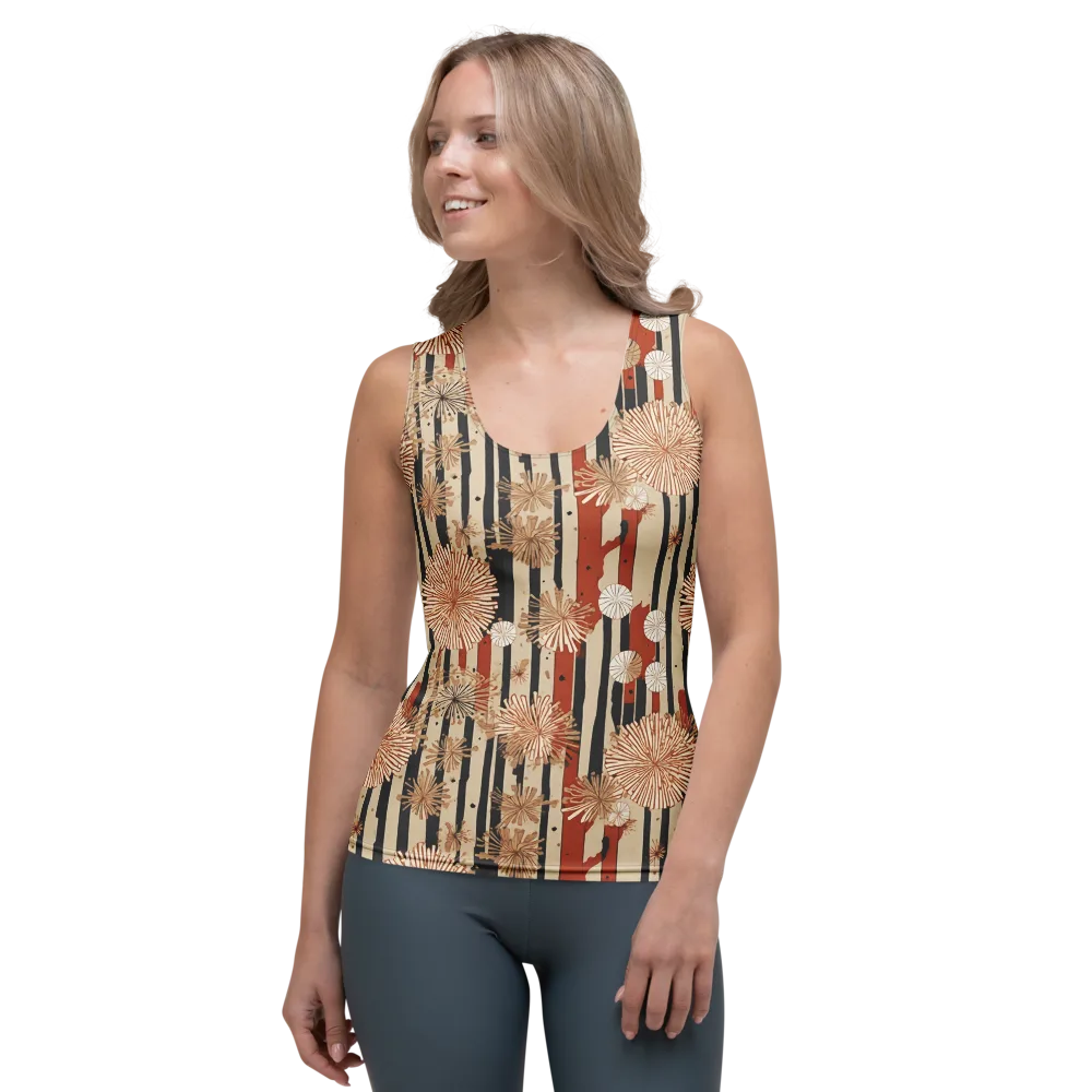 Dandelion Parade on Women's Tank Top — Front