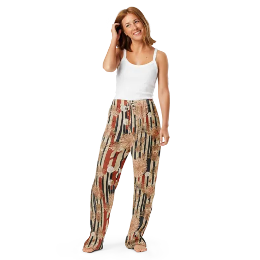 Dandelion Parade on a Women's Pajama Pants