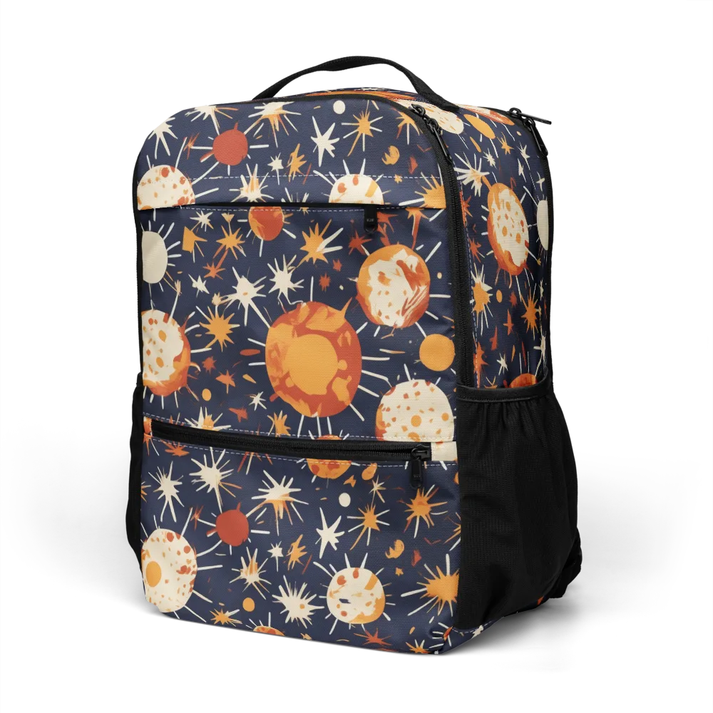 Copper Constellation on Utility Backpack — Left Front