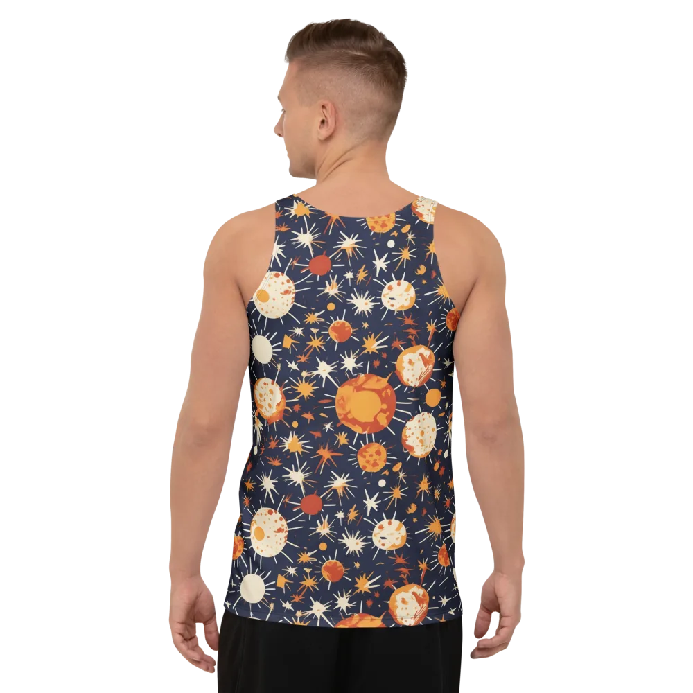 Copper Constellation on Men's Tank Top — Back