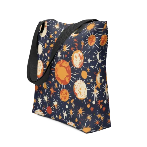 Copper Constellation on a Tote Bag