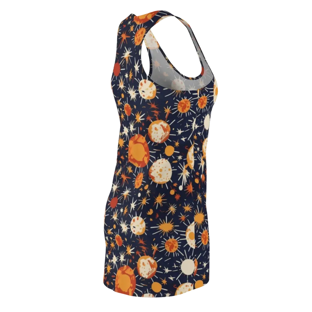 Copper Constellation on Racerback Dress — Back Side
