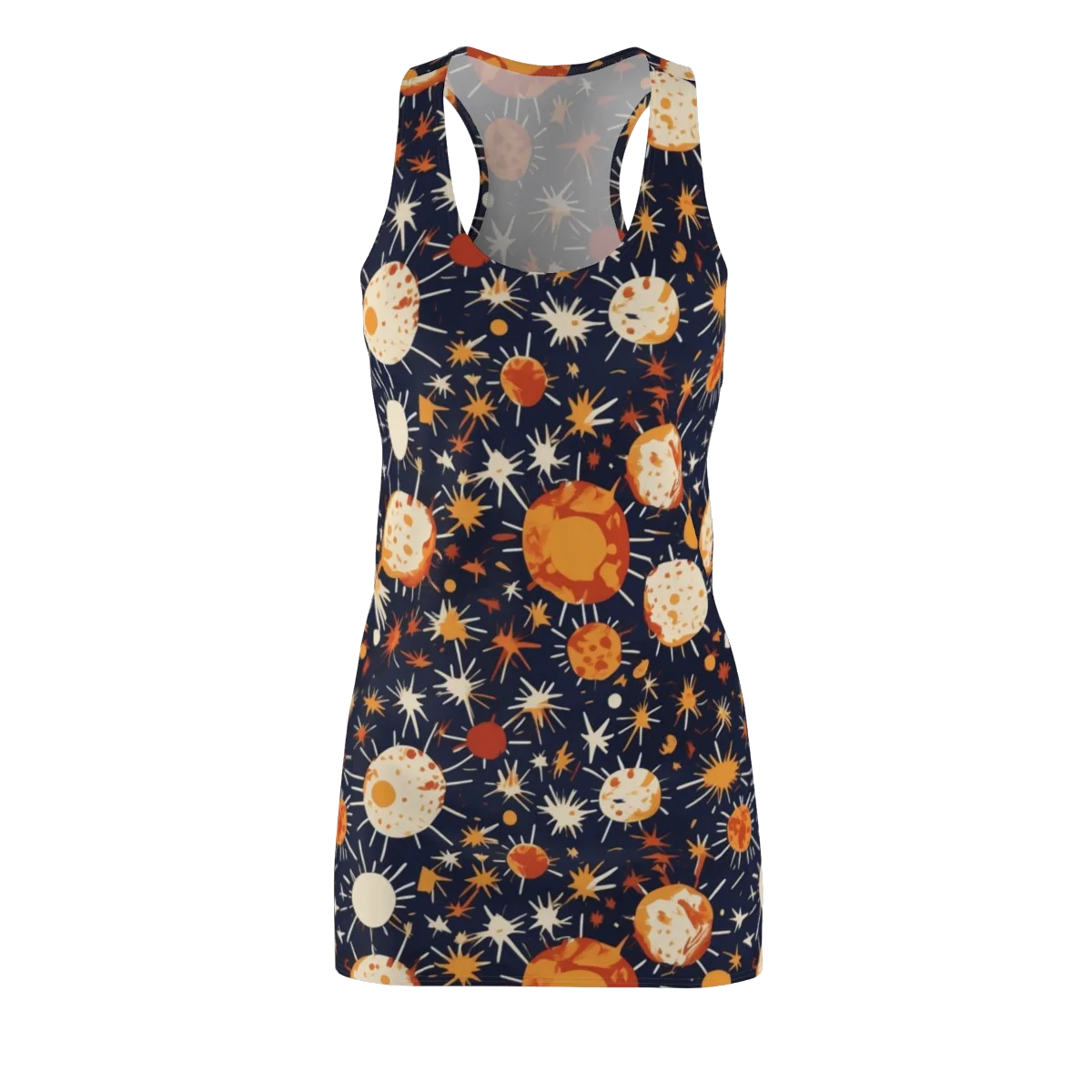 Copper Constellation on Racerback Dress — Front