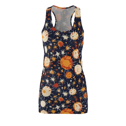 Copper Constellation on a Racerback Dress