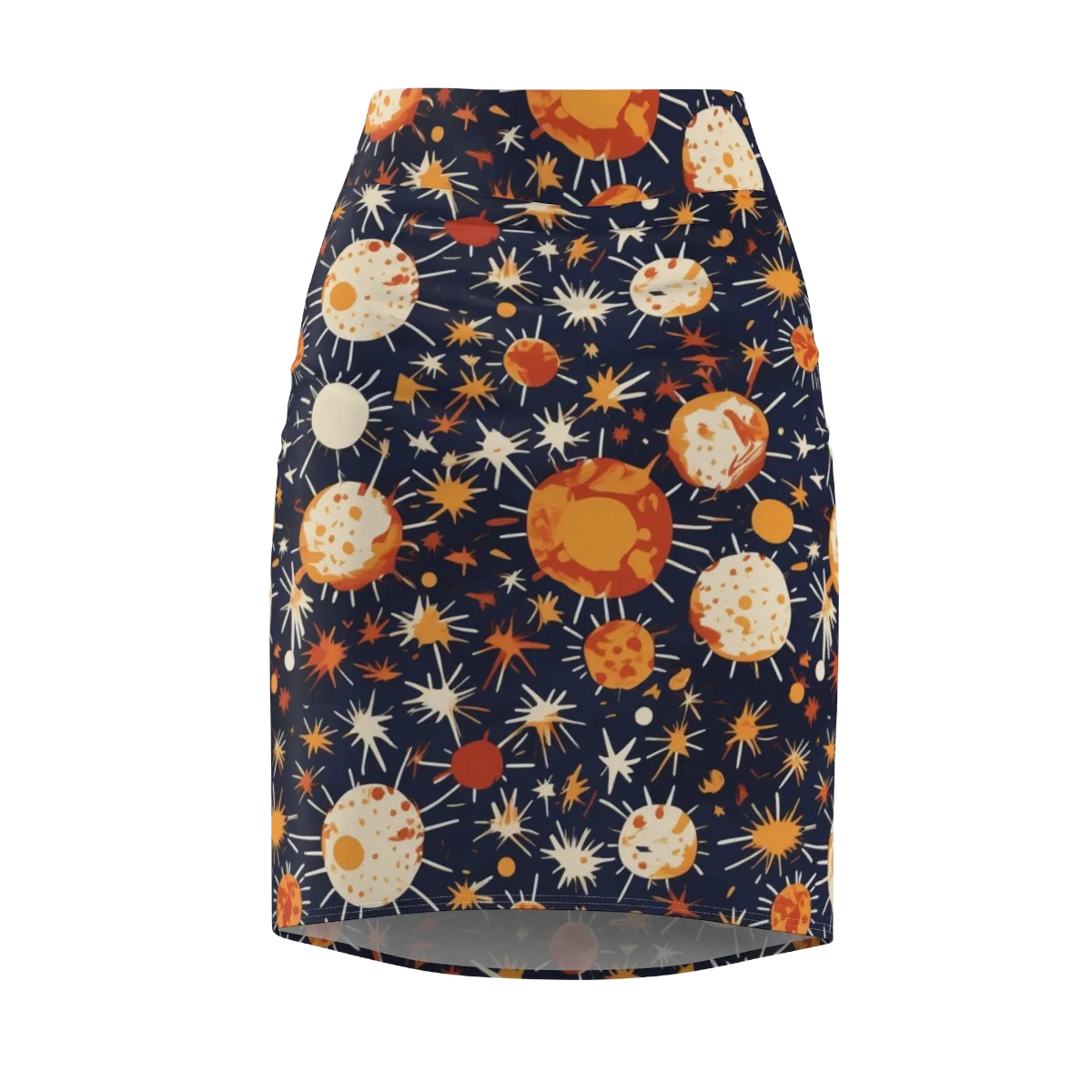 Copper Constellation on Pencil Skirt — Front