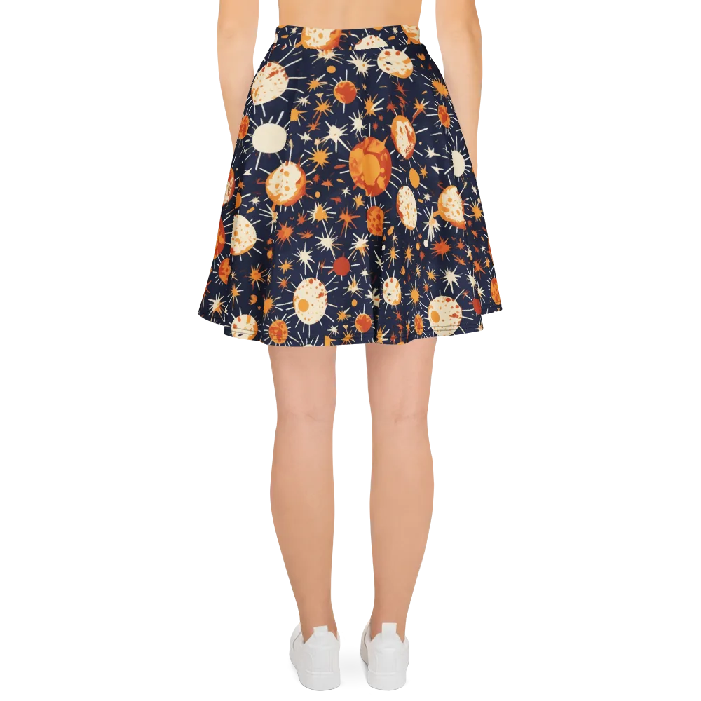 Copper Constellation on Skater Skirt — Back