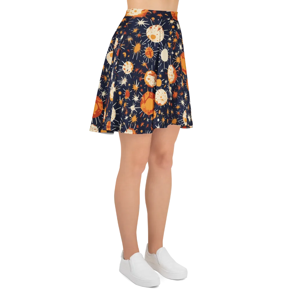 Copper Constellation on Skater Skirt — Right