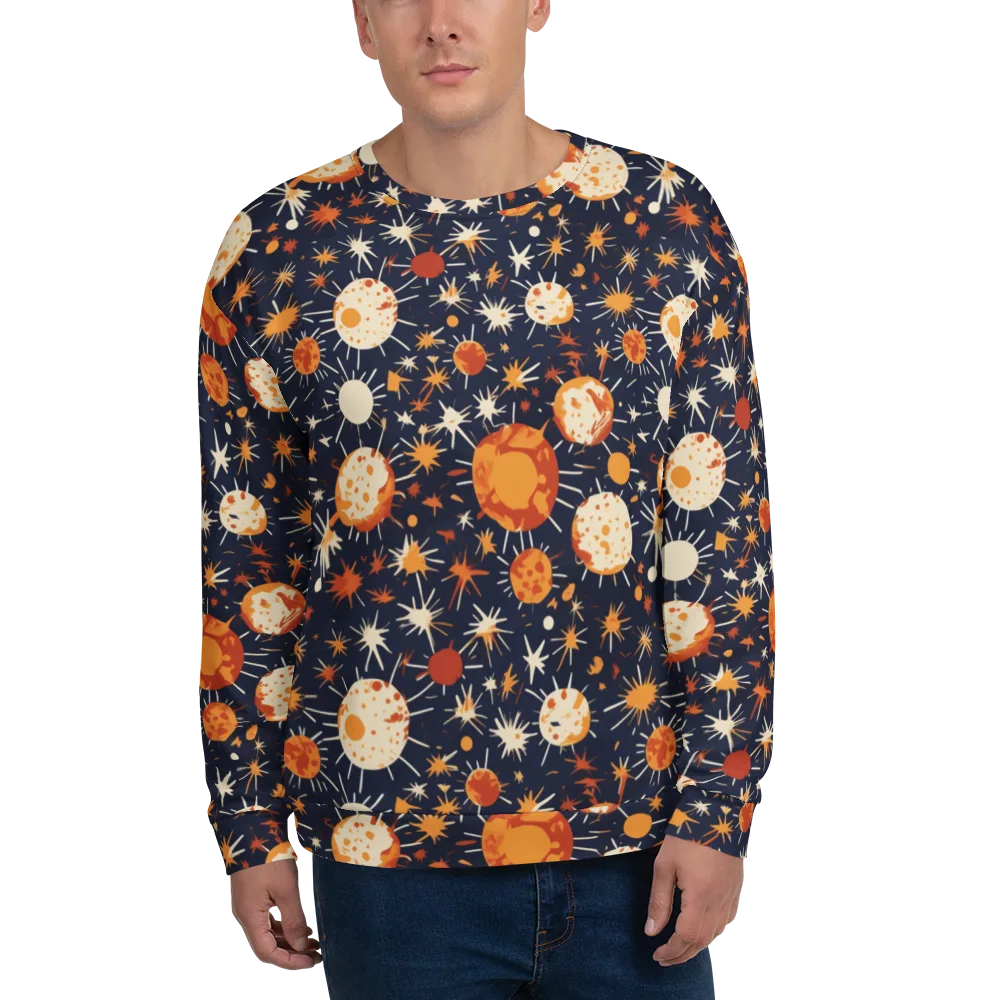 Copper Constellation on Sweatshirt — Front
