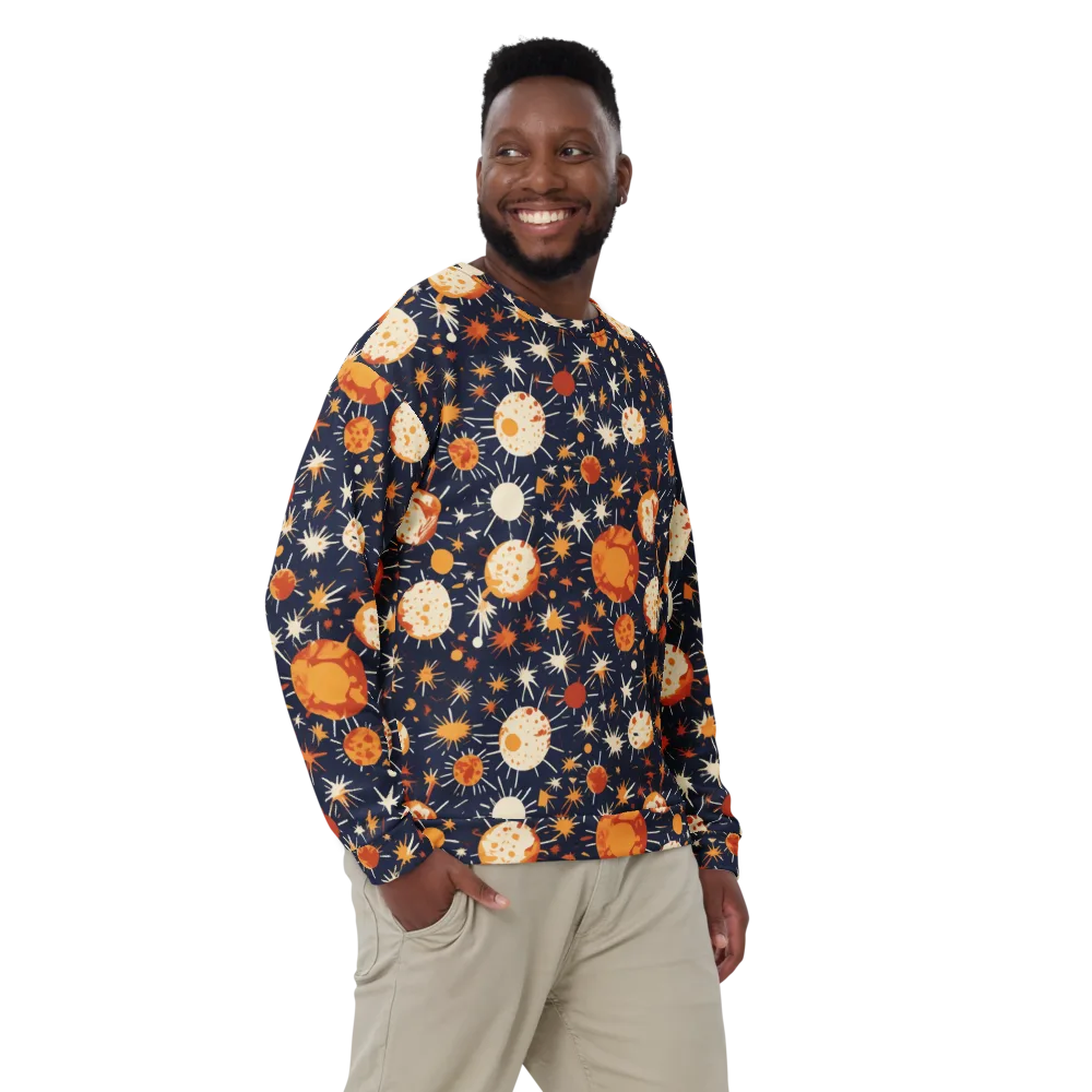 Copper Constellation on Sweatshirt — Front