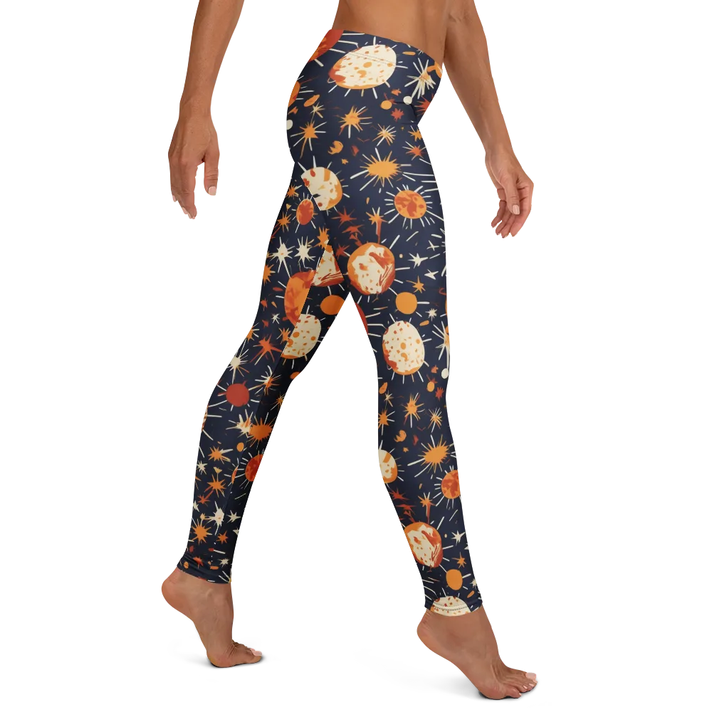 Copper Constellation on Leggings — Right