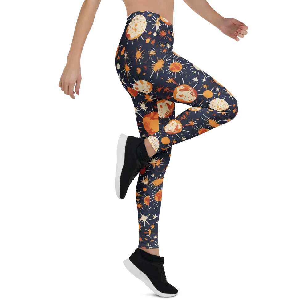 Copper Constellation on Leggings — Right