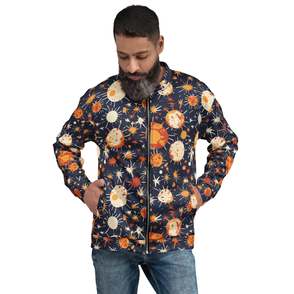 Copper Constellation on Bomber Jacket — Front