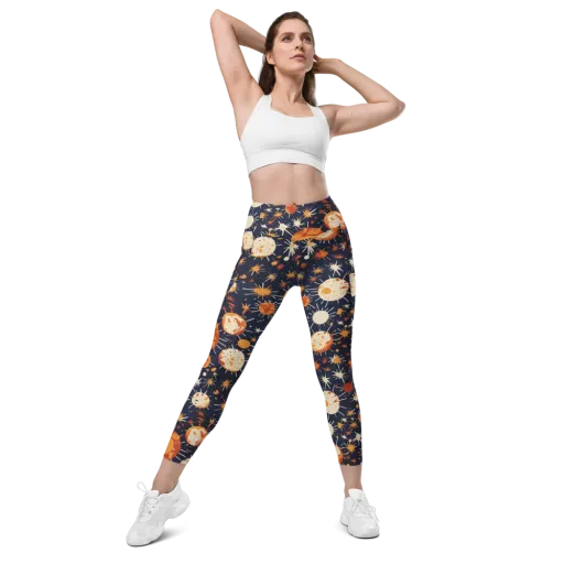 Copper Constellation on a Leggings with Pockets