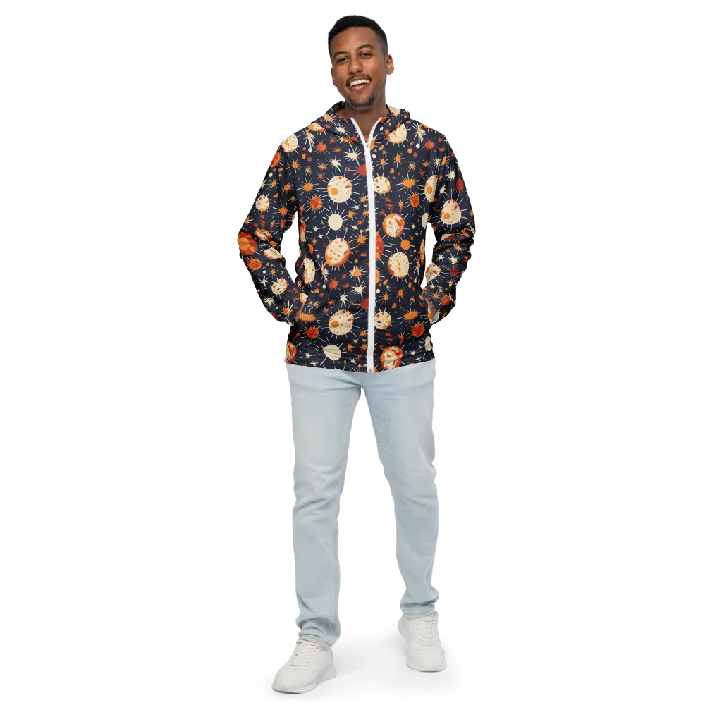 Copper Constellation on Men's Windbreaker — Front