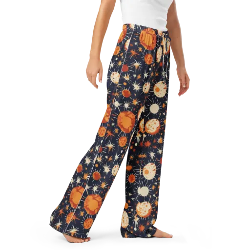 Copper Constellation on a Women's Pajama Pants