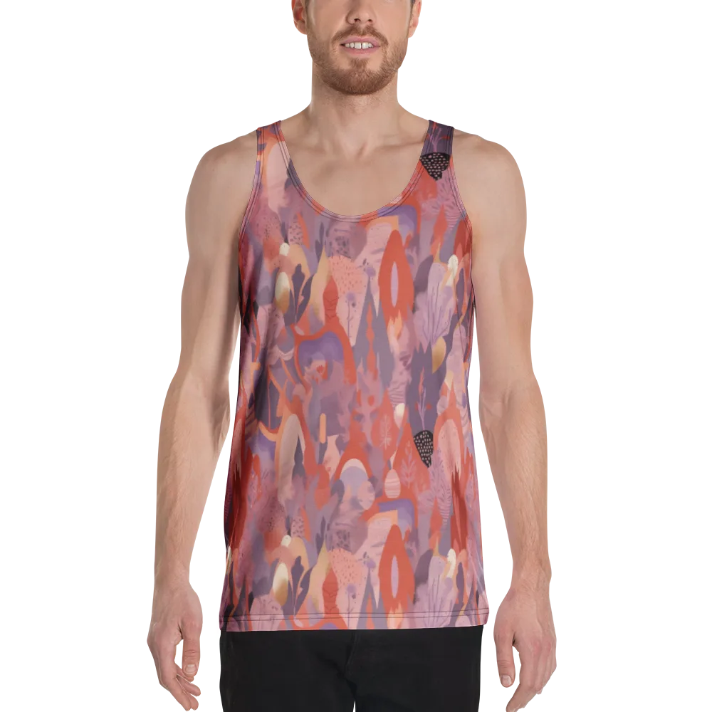 Lavender Current on Men's Tank Top — Front