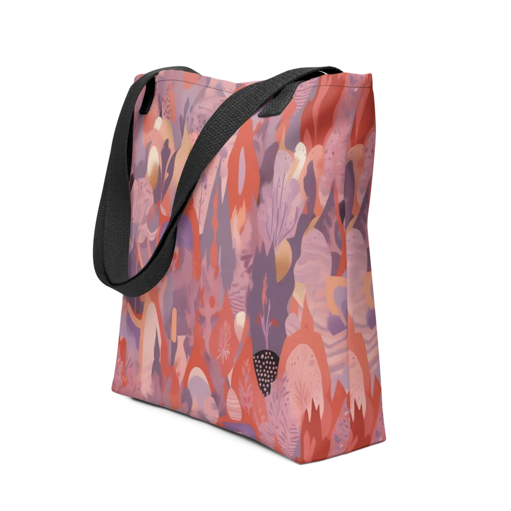 Lavender Current on Tote Bag — Front
