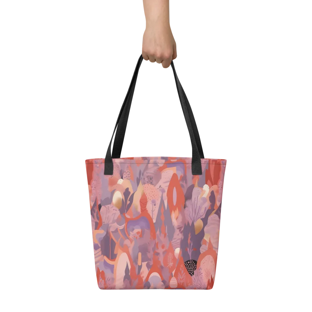 Lavender Current on Tote Bag — Front