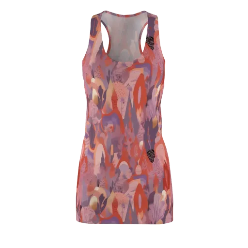 Lavender Current on a Racerback Dress