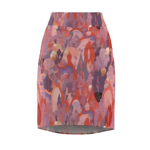 Lavender Current on a Pencil Skirt
