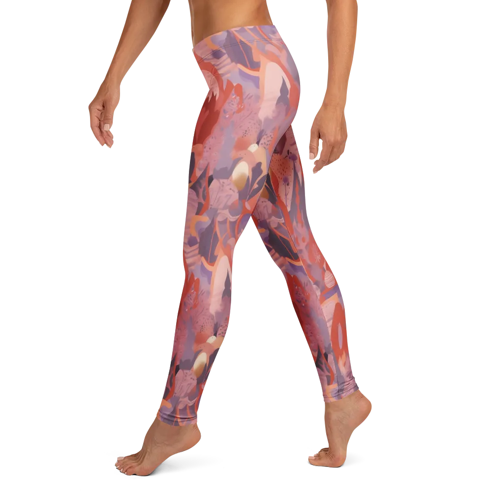 Lavender Current on Leggings — Left