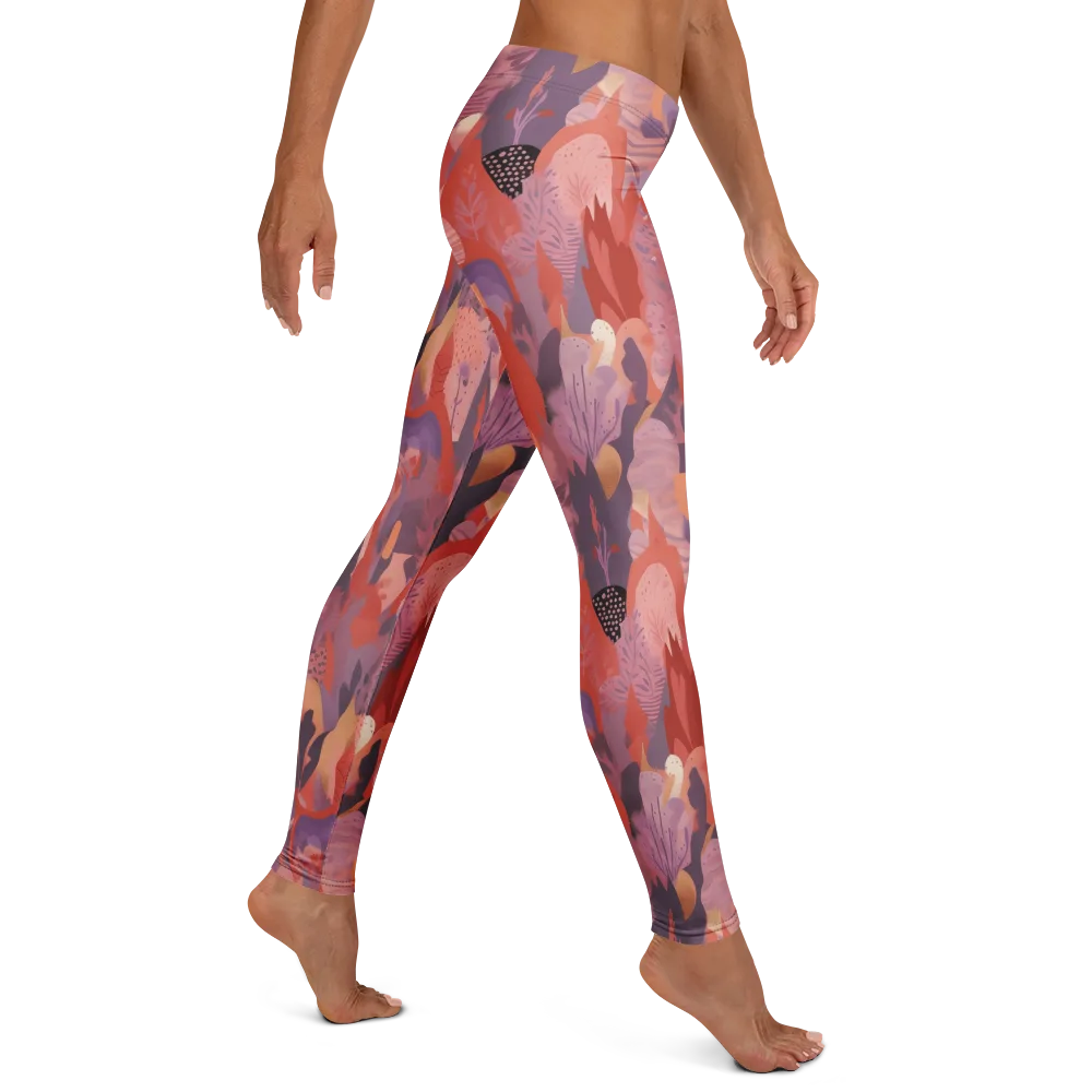 Lavender Current on Leggings — Right