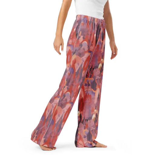 Lavender Current on a Women's Pajama Pants
