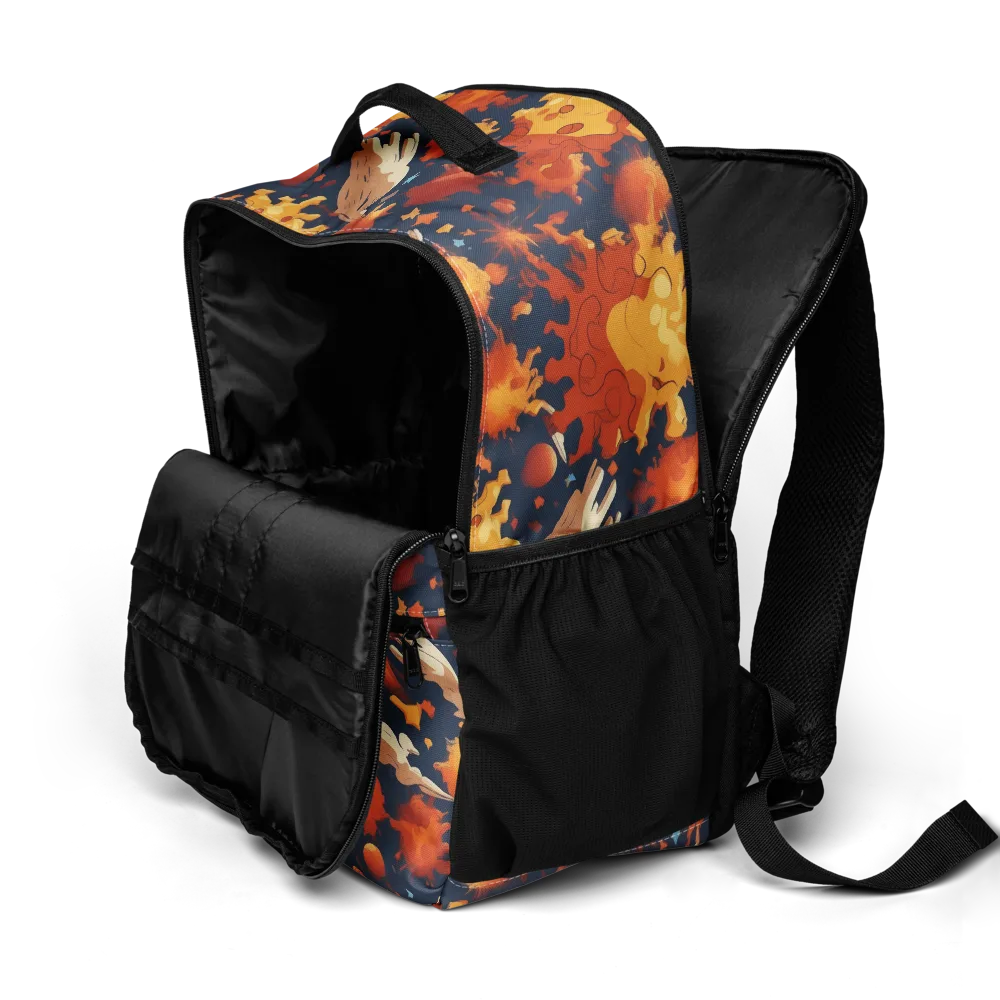 Solar Flock on Utility Backpack — Product details 2