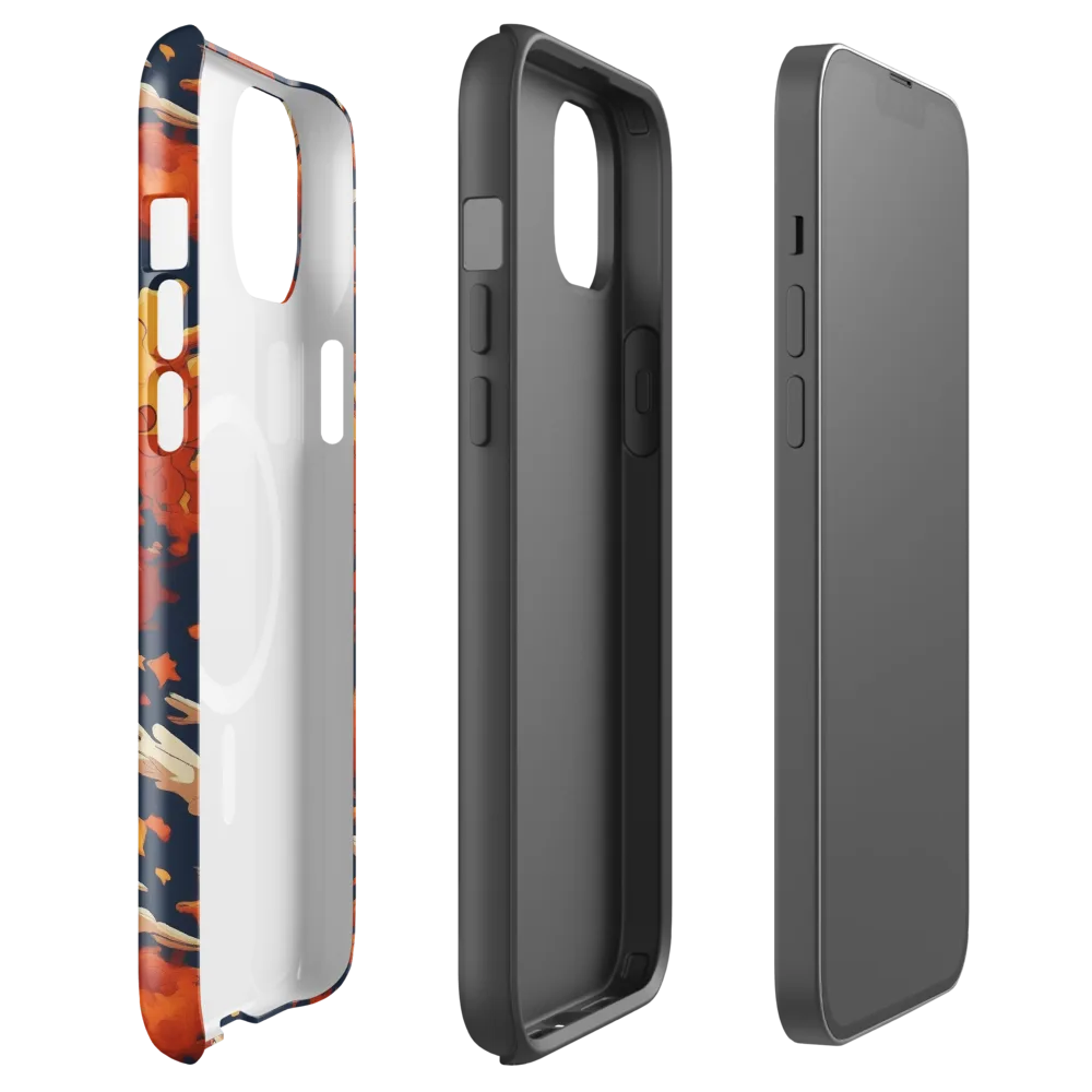 Solar Flock on MagSafe Tough Case for iPhone® — Front