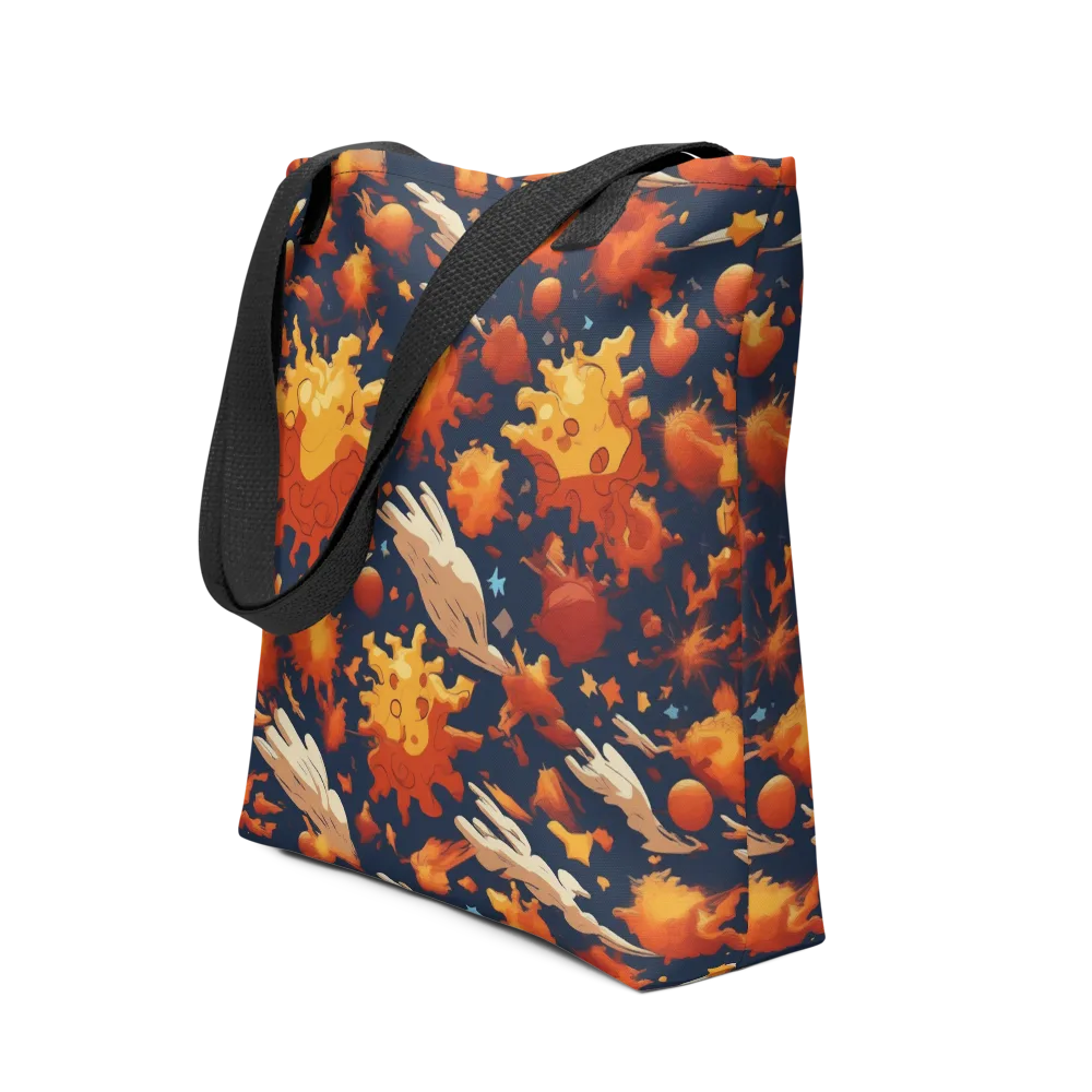 Solar Flock on Tote Bag — Front