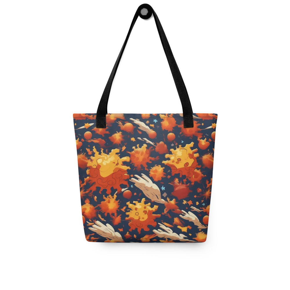 Solar Flock on Tote Bag — Front