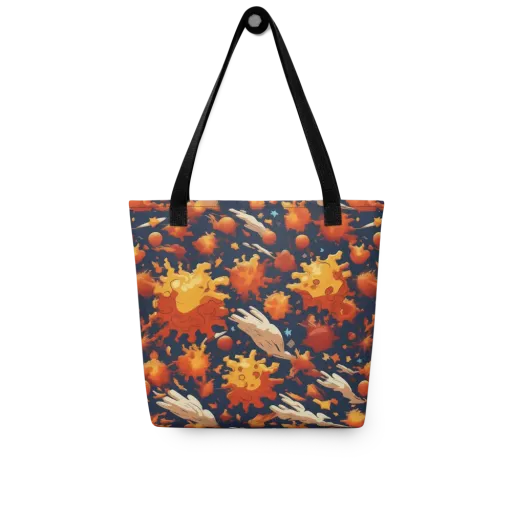 Solar Flock on a Tote Bag