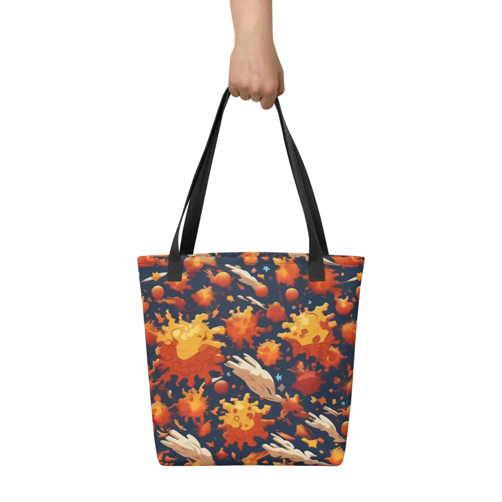 Solar Flock on Tote Bag — Front