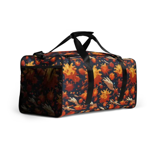 Solar Flock on a Duffle Bag