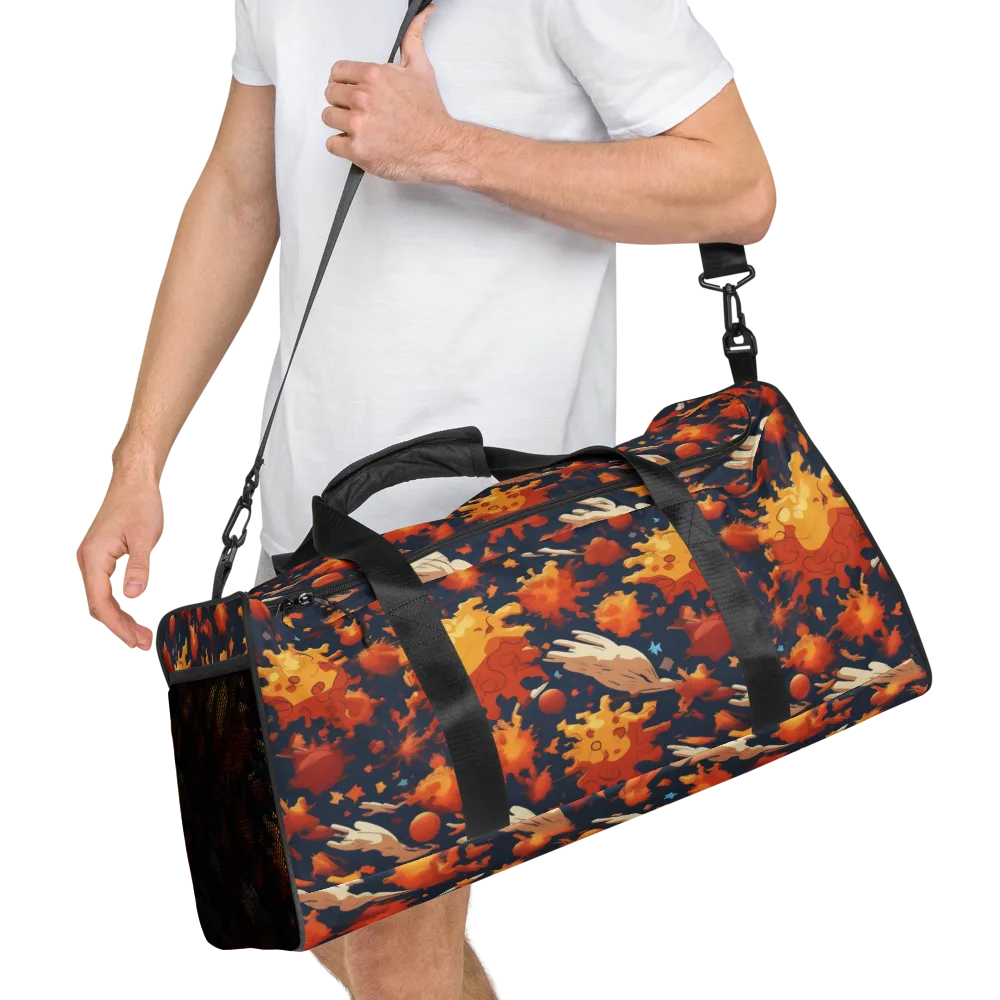 Solar Flock on Duffle Bag — Right Front