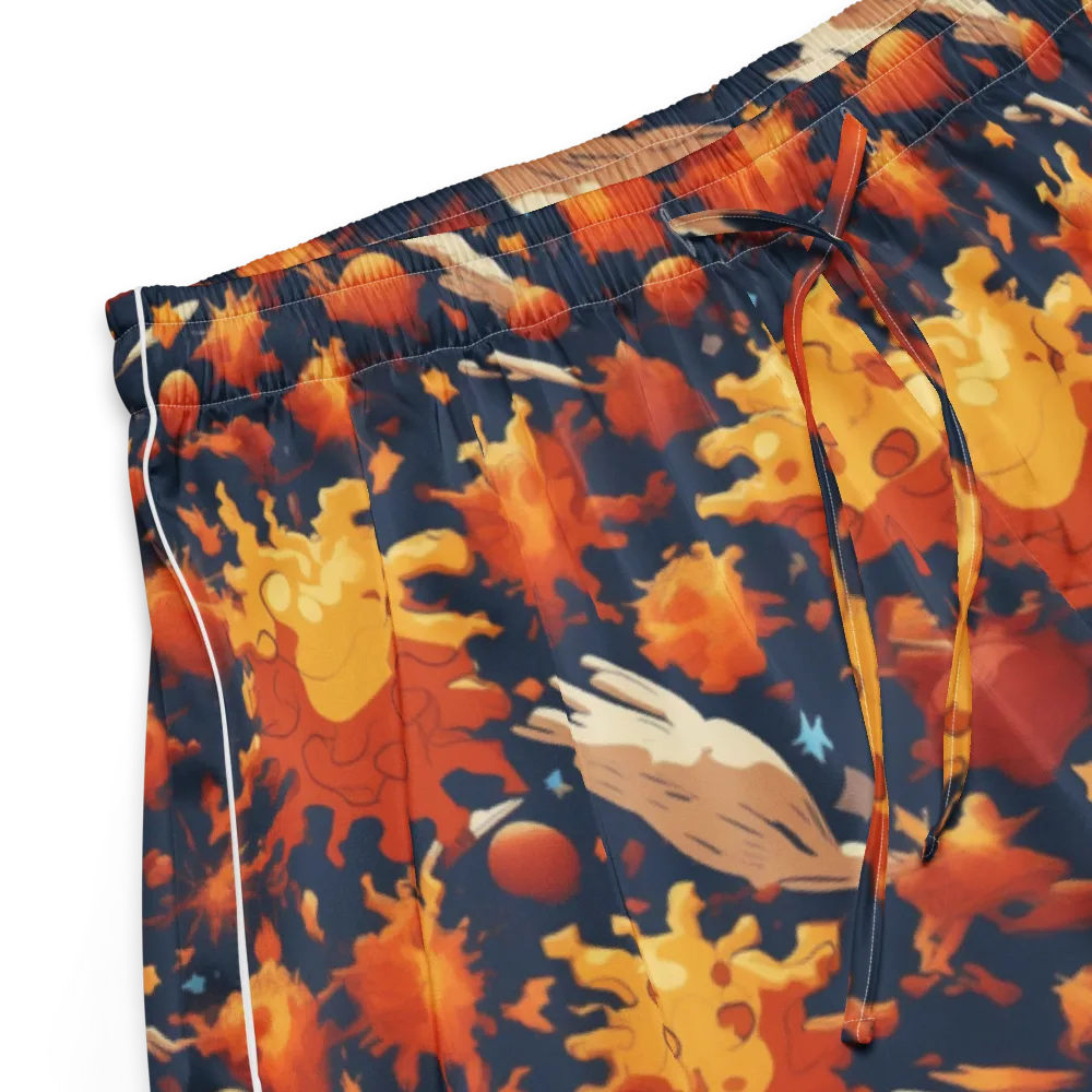 Solar Flock on Women's Pajama Shorts — Product details