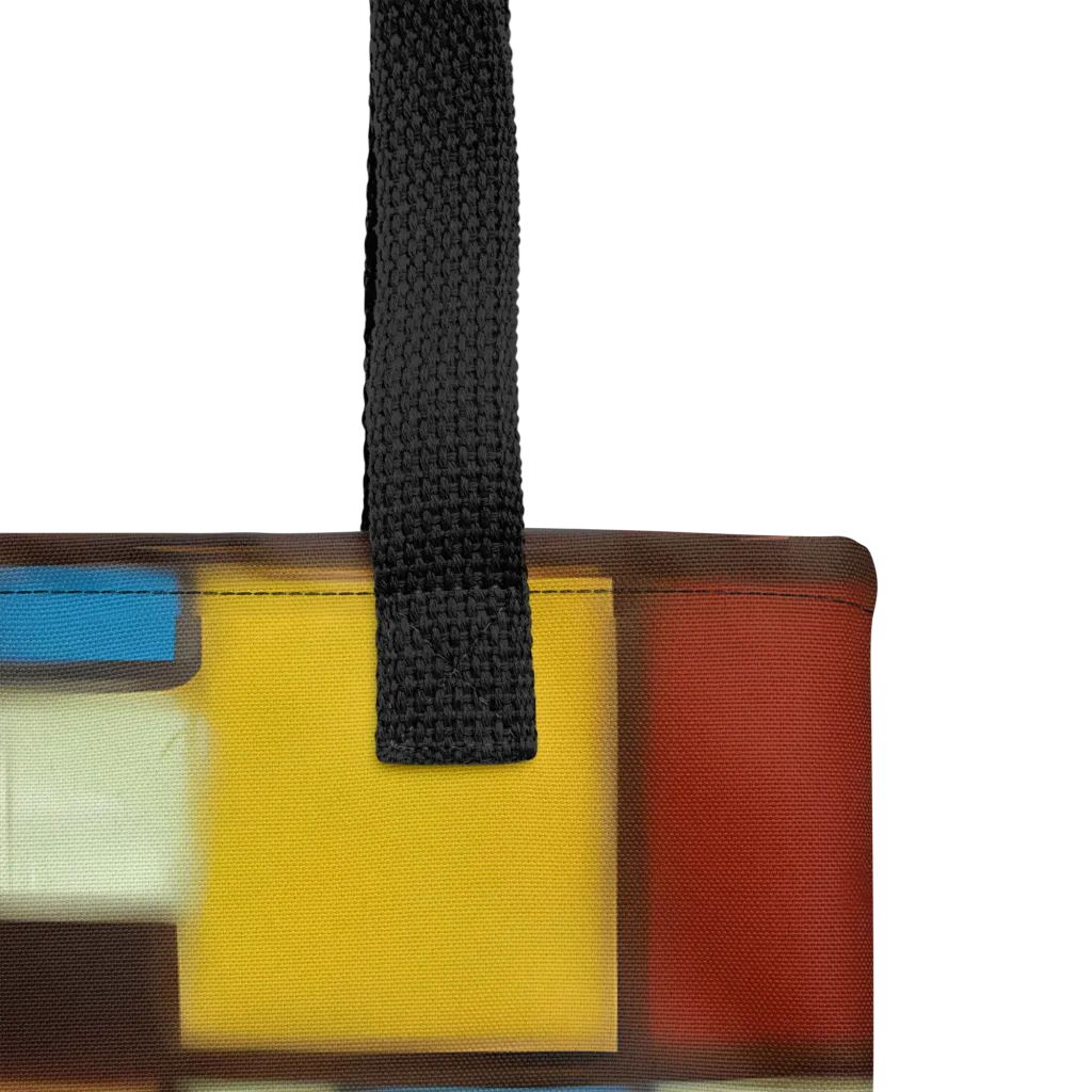 Midnight Grid on Tote Bag — Product details
