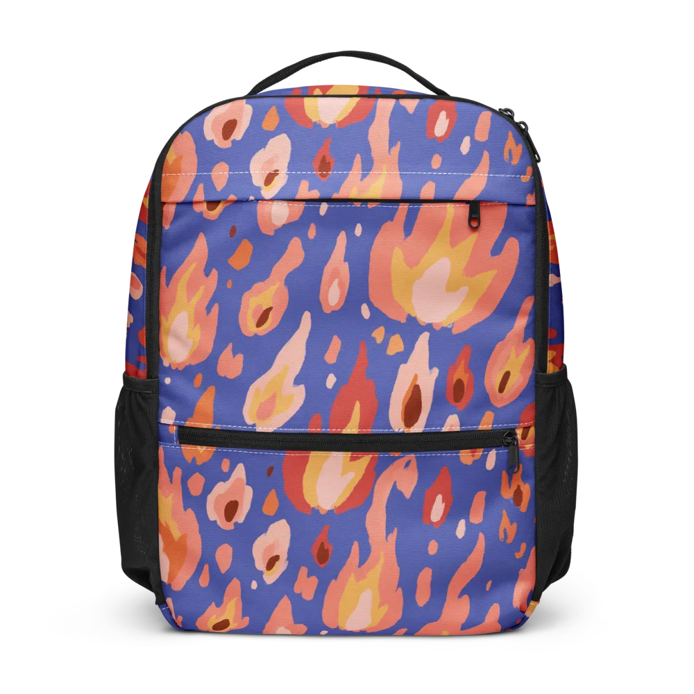 Kindled Bloom on Utility Backpack — Front