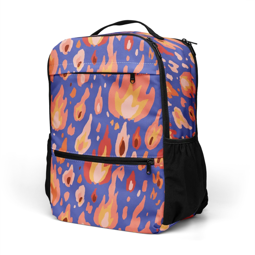 Kindled Bloom on Utility Backpack — Left Front