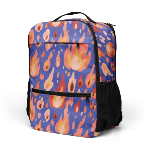 Kindled Bloom on a Utility Backpack