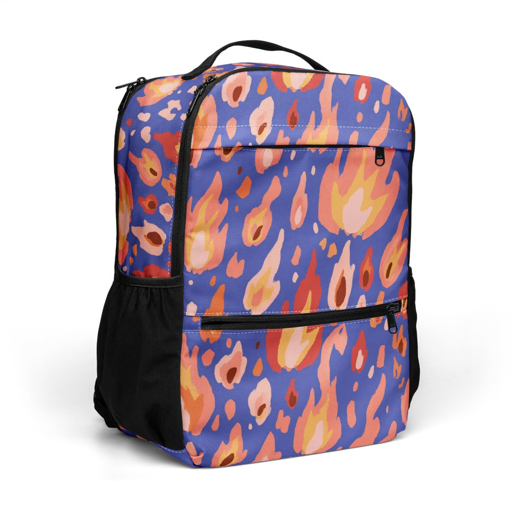 Kindled Bloom on Utility Backpack — Right Front