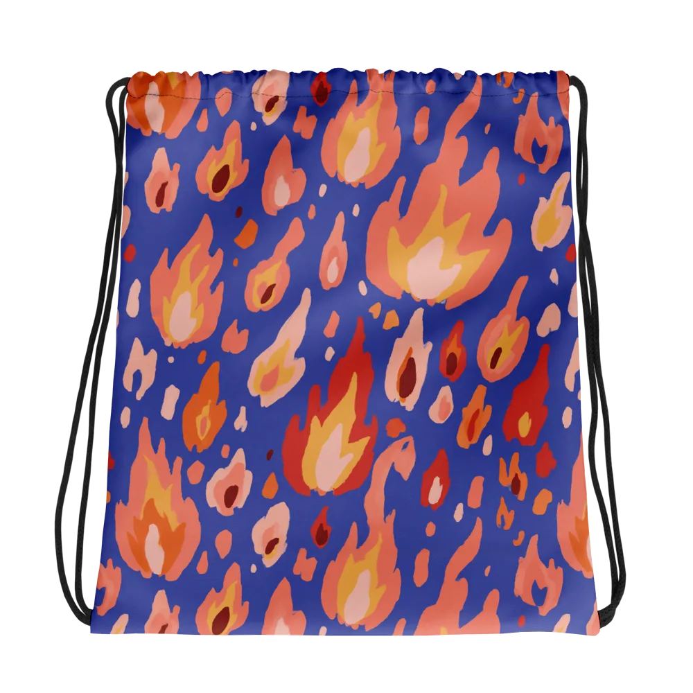 Kindled Bloom on Drawstring Bag — Photo