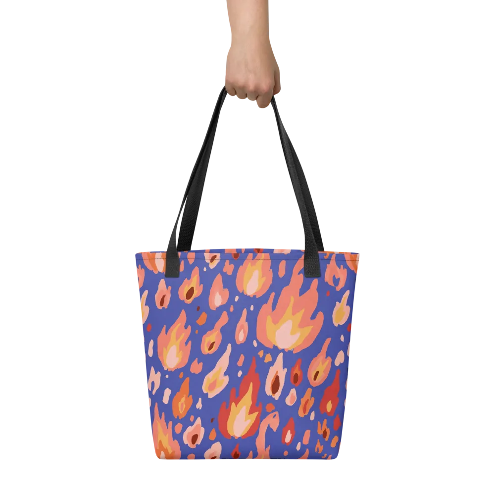 Kindled Bloom on Tote Bag — Front